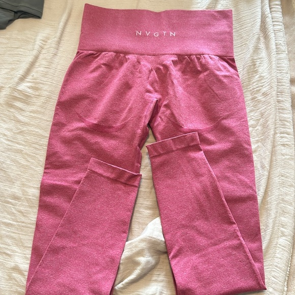 NWOT - NVGTN pink leggings - Picture 2 of 2